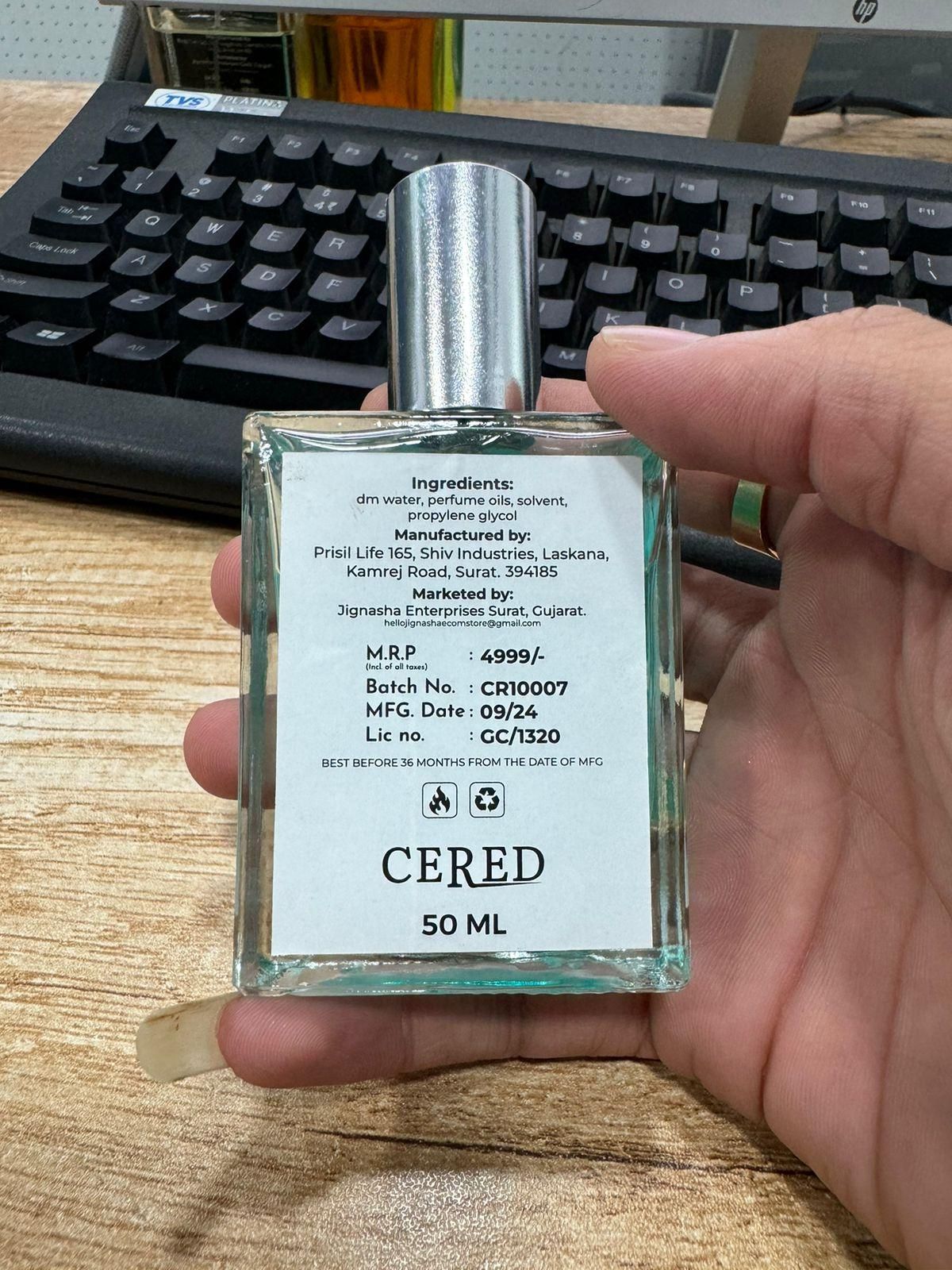 CERED Aventus Perfume 50ML || Couple Perfume